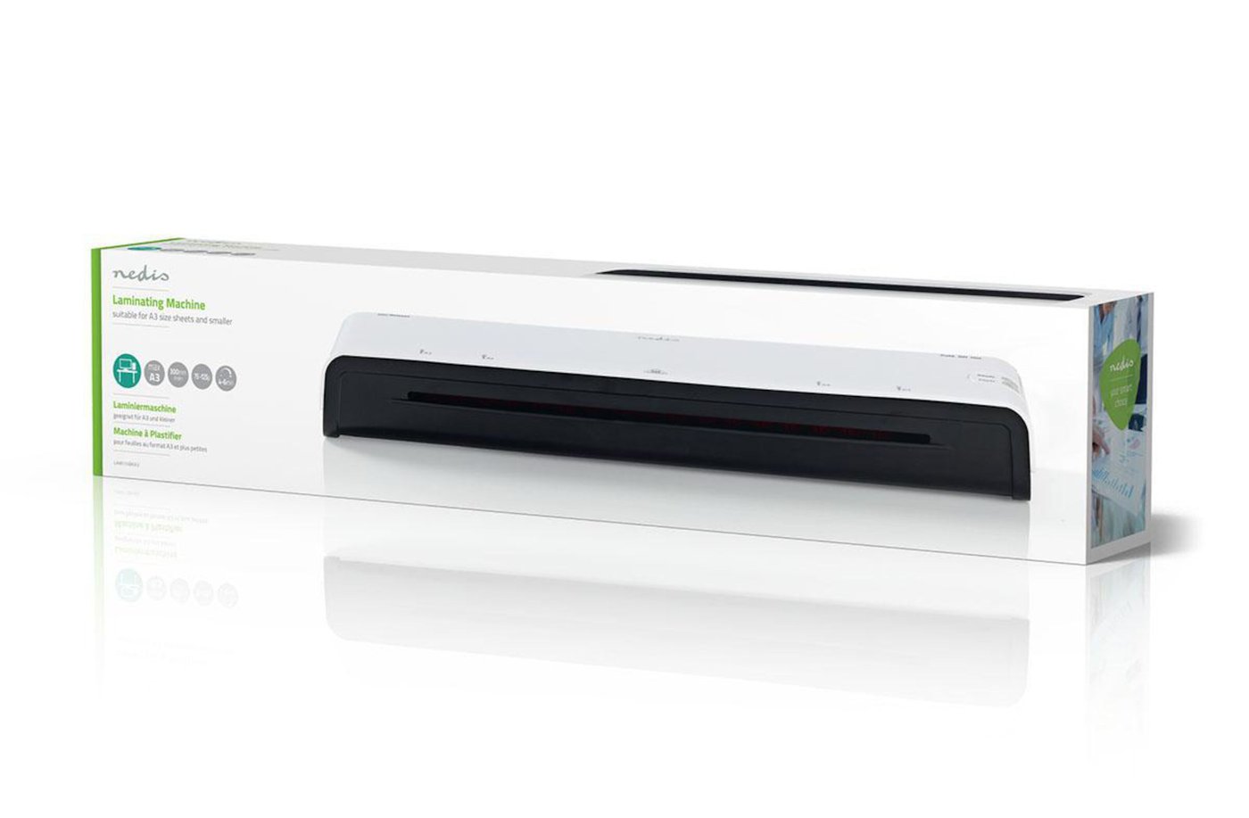 Nedis Lamineringsmaskin i A3-format