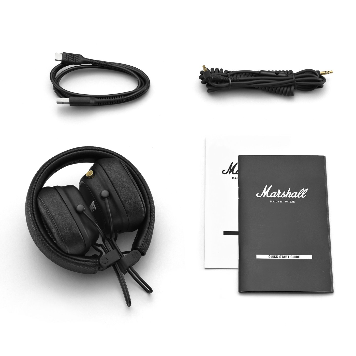 Marshall Major IV Trådløse hodetelefoner Svart