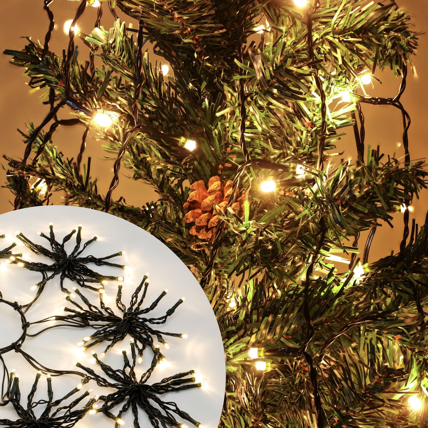 Ledsavers Julgransbelysning 160 LED