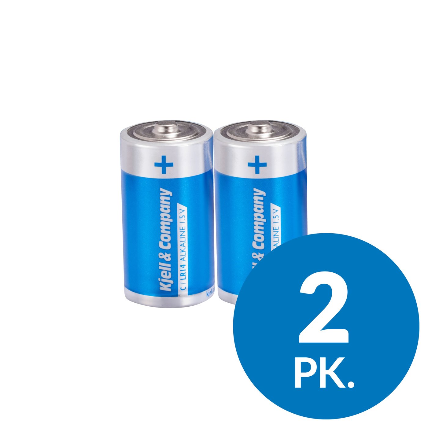 Kjell & Company C-batterier (LR14) 2-pk.