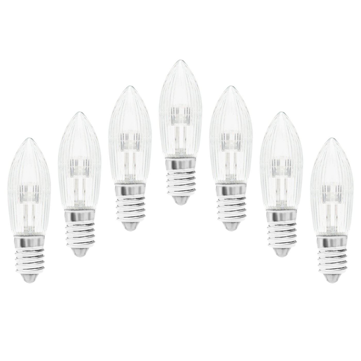 Ledsavers Reservlampa till Adventsljusstakar LED 7-pack