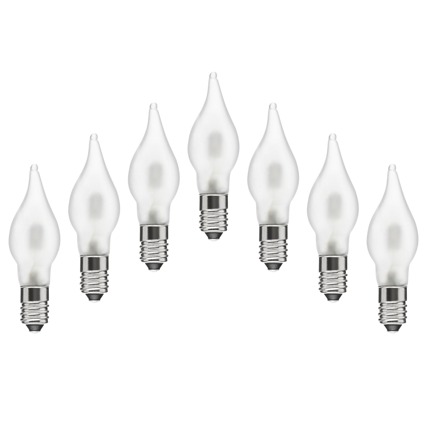 Ledsavers Frostad Reservlampa till Adventsljusstakar LED 7-pack