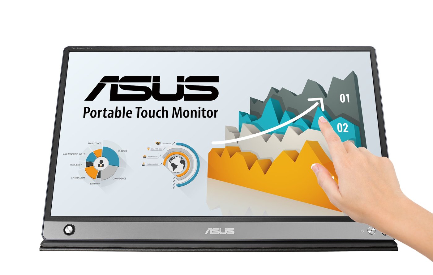 Asus ZenScreen MB16AMT Touch-monitor 15,6"