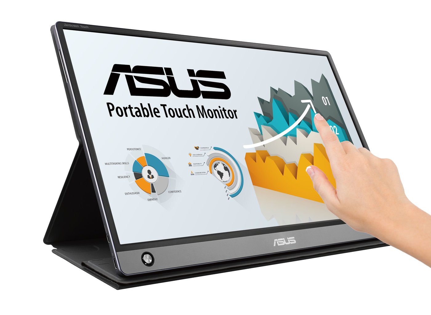 Asus ZenScreen MB16AMT Touch-monitor 15,6"