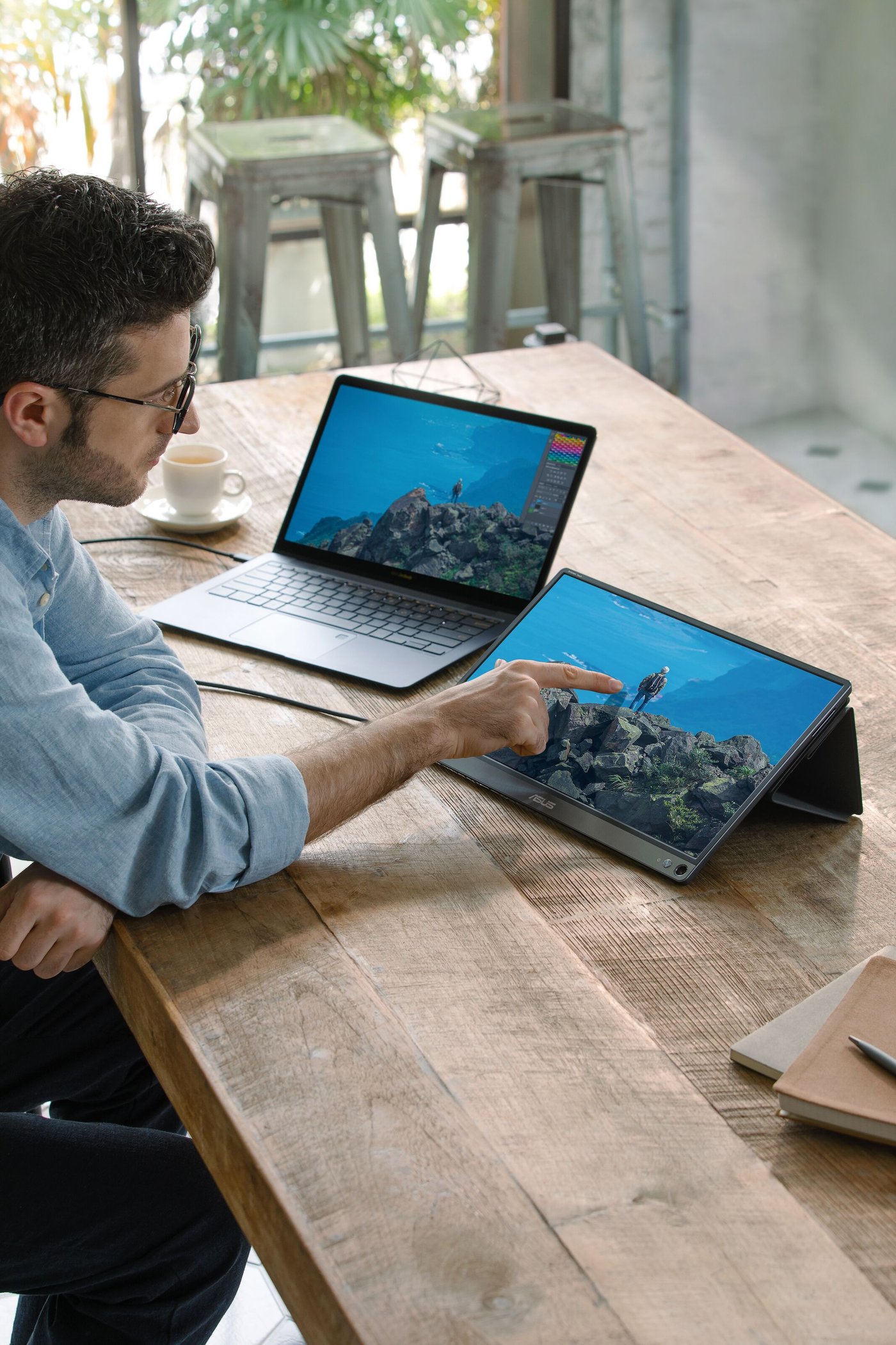 Asus ZenScreen MB16AMT Touch-monitor 15,6"