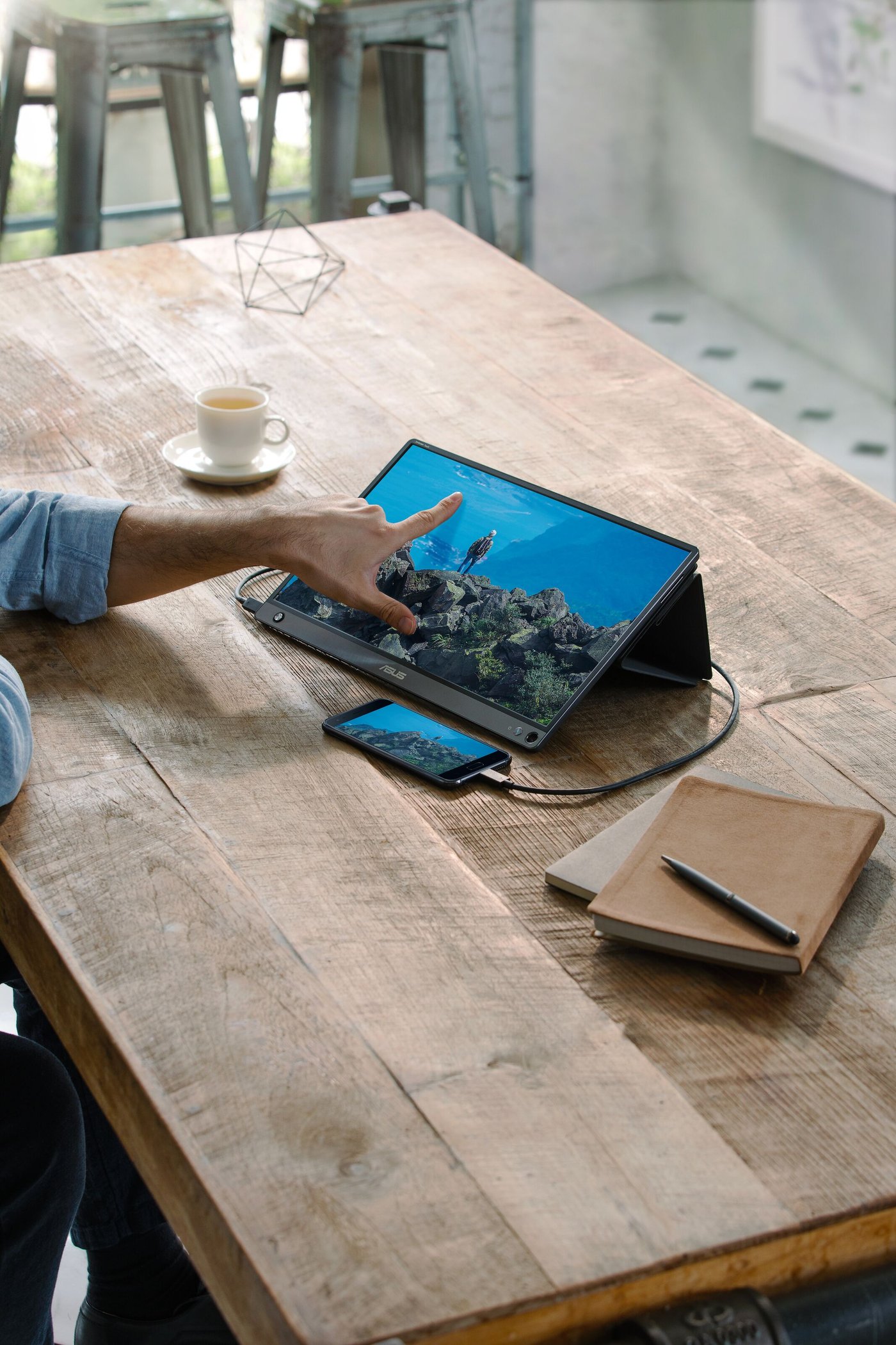 Asus ZenScreen MB16AMT Touch-monitor 15,6"