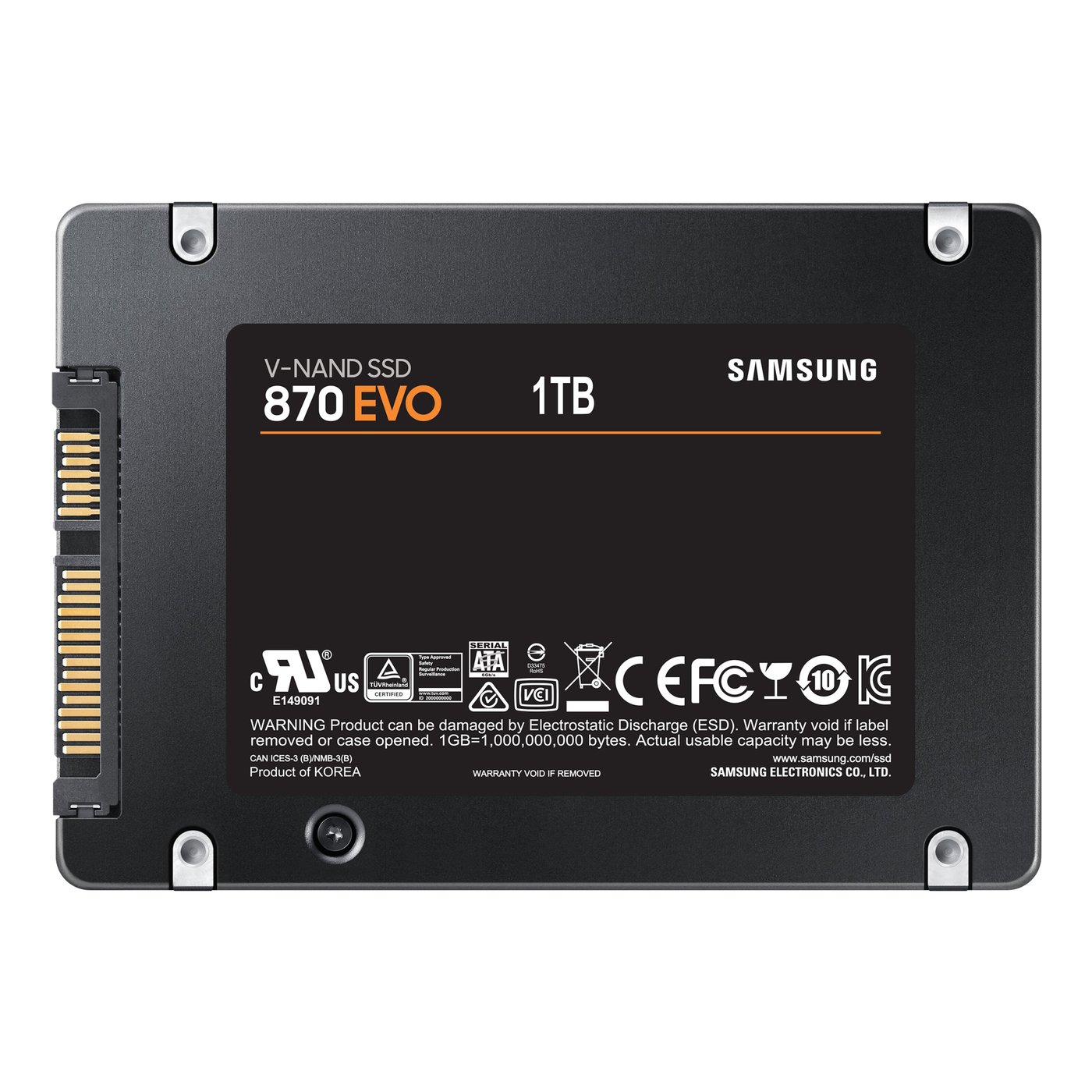 Samsung 870 EVO SSD-disk 1 TB