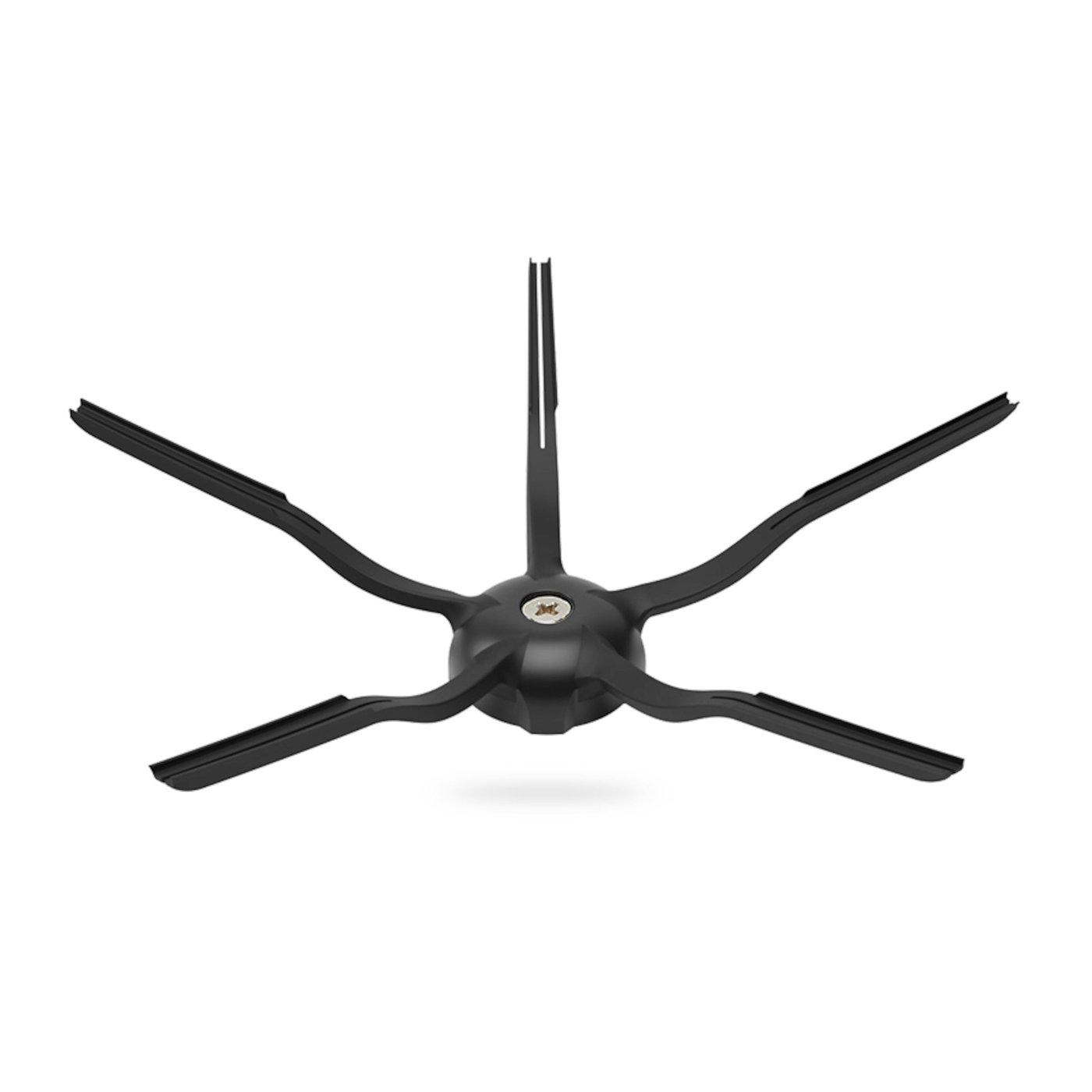 Roborock 5-armad hörnborste för robotdammsugare 2-pack Svart