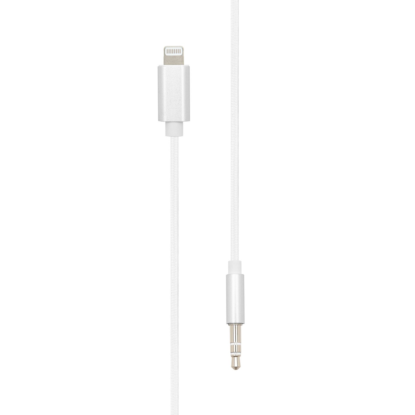 Linocell Lightning til 3,5 mm-kabel 1 m Hvit