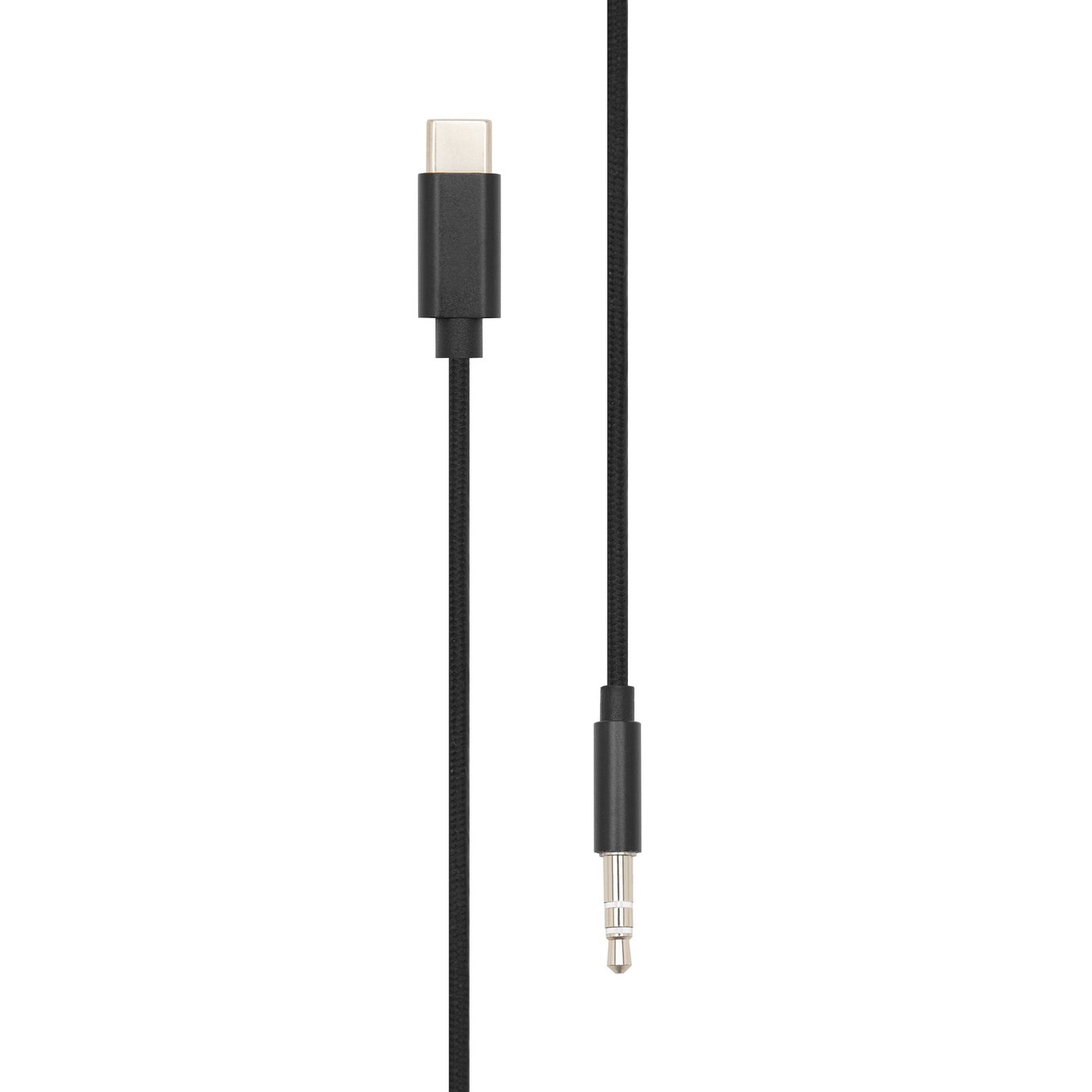 Linocell USB-C til 3,5 mm-kabel 1 m - Svart