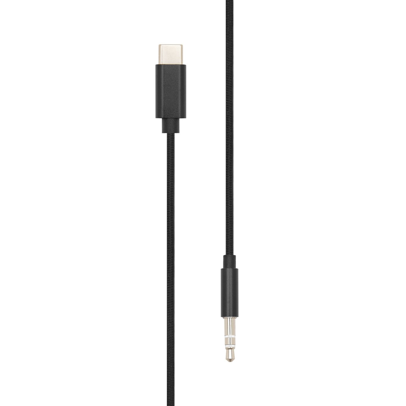Linocell USB-C till 3,5 mm-kabel 1 m Svart
