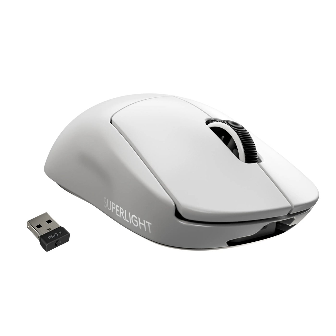 Logitech G Pro X Superlight Trådløs gamingmus Hvit