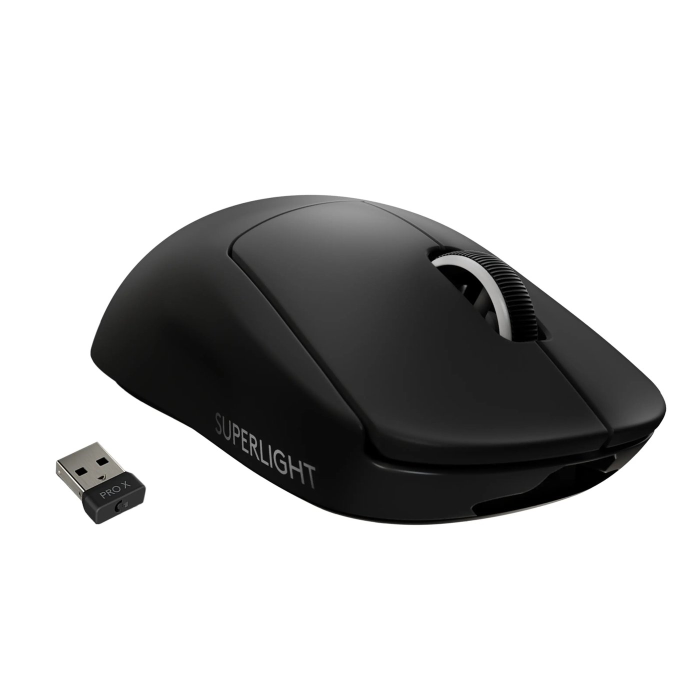 Logitech G Pro X Superlight Trådløs gamingmus Svart