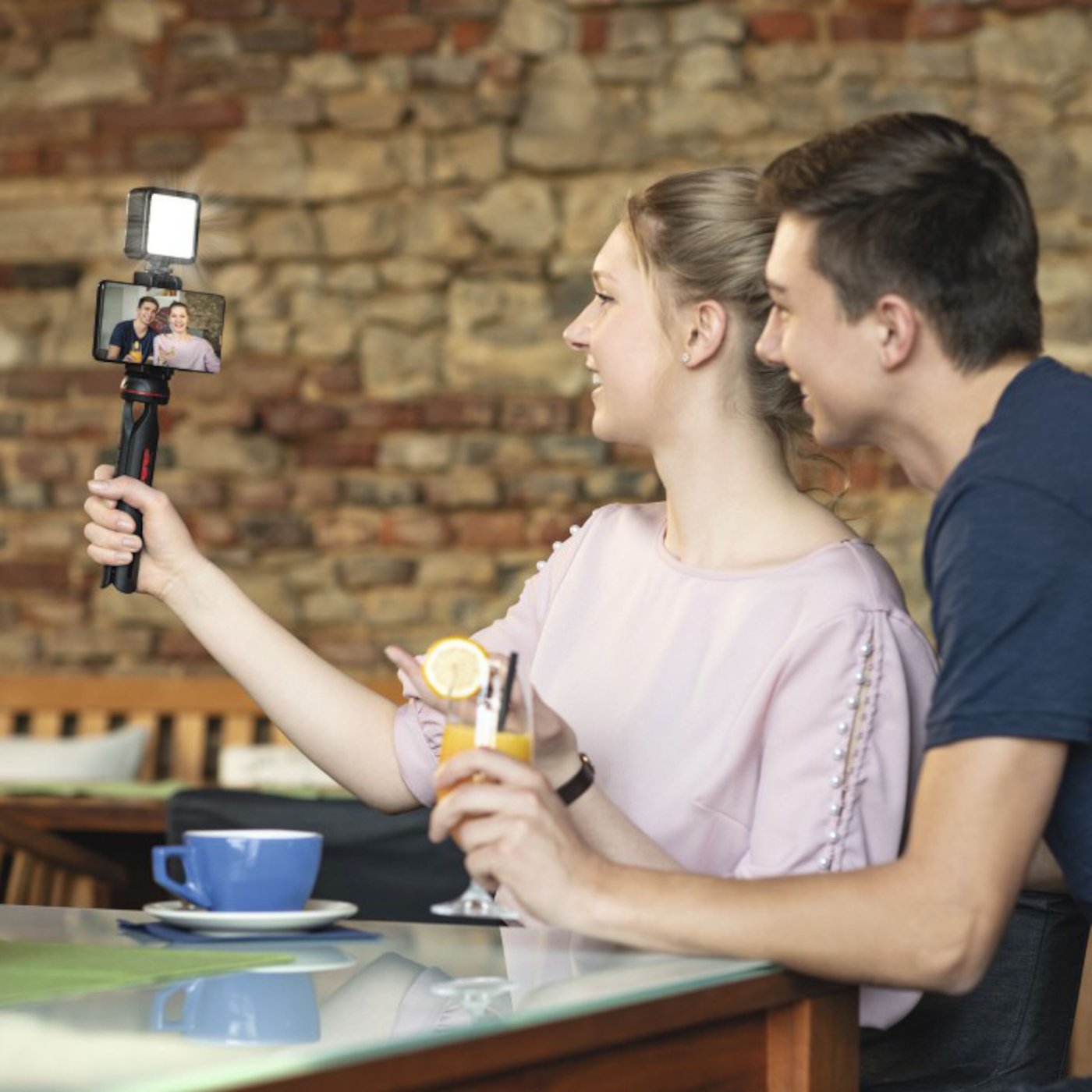 Hama 49 BD LED-belysning för mobilen och kameran