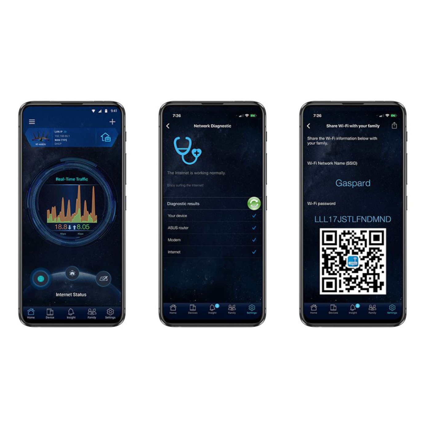 Asus RT-AX82U Trådlös router AX5400