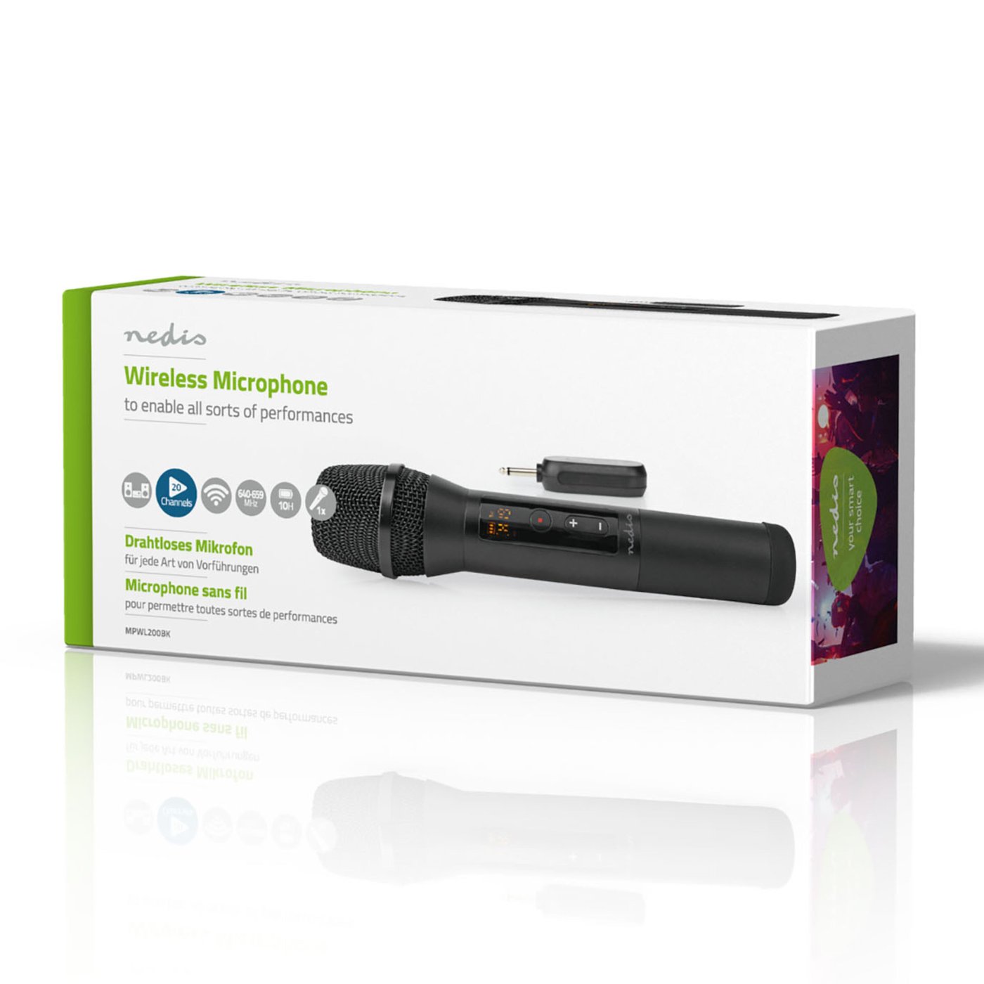 Nedis Trådlöst mikrofonset