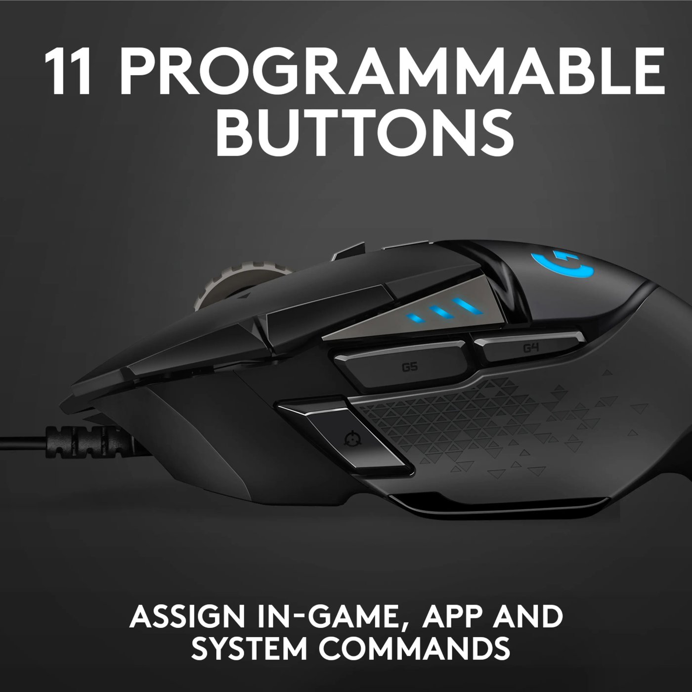 Logitech G 502 Hero Profesjonell gamingmus