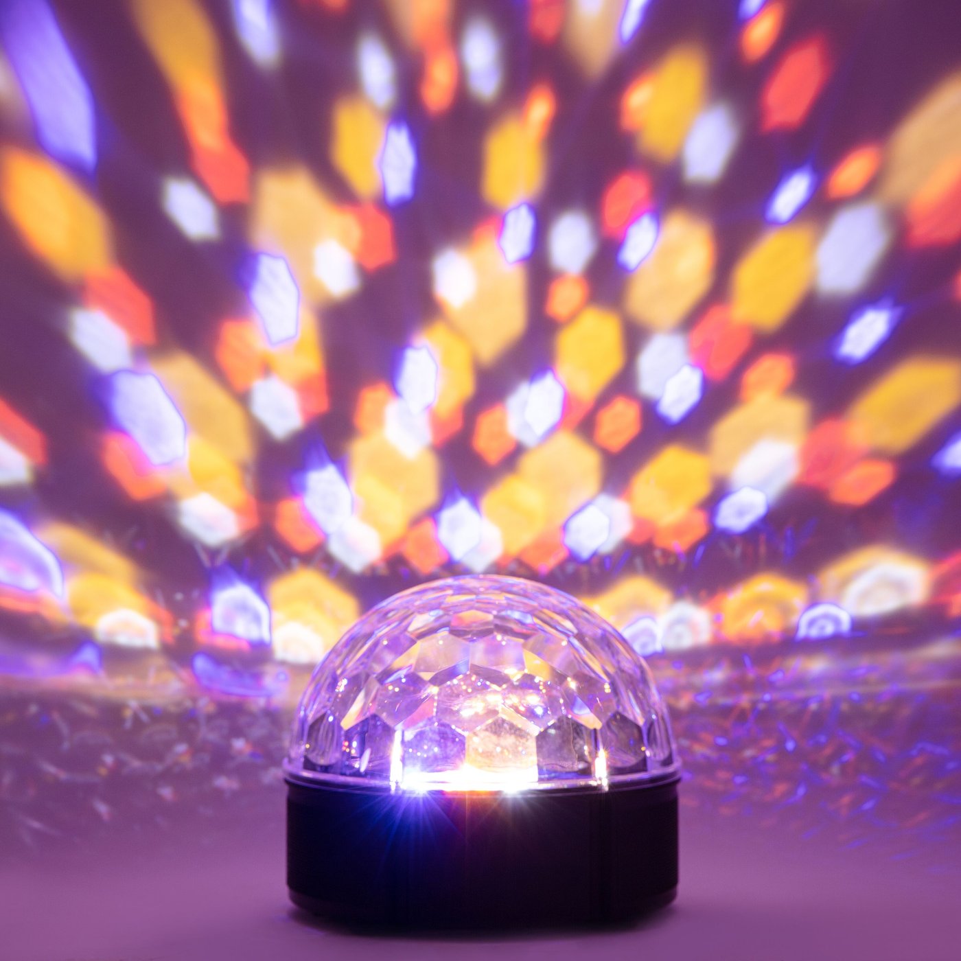 Ledsavers Discolampa med fjärrkontroll