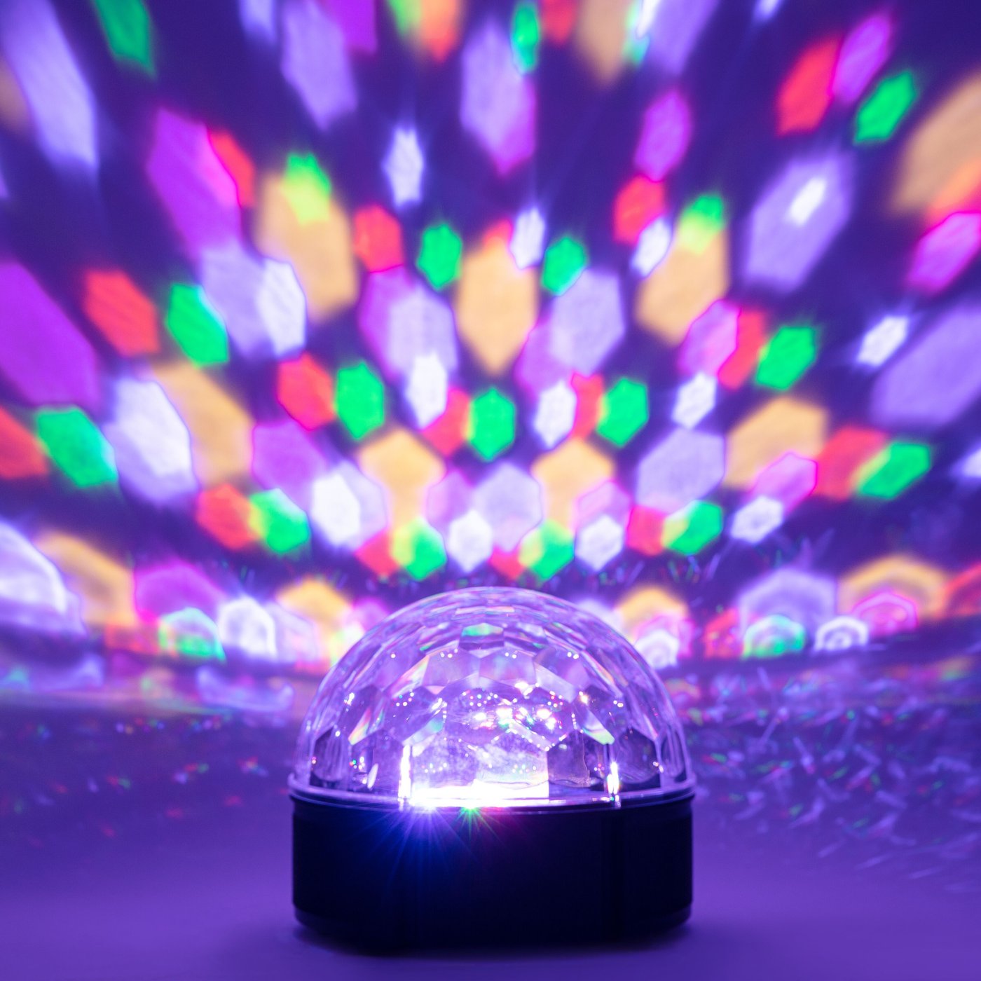 Ledsavers Discolampa med fjärrkontroll