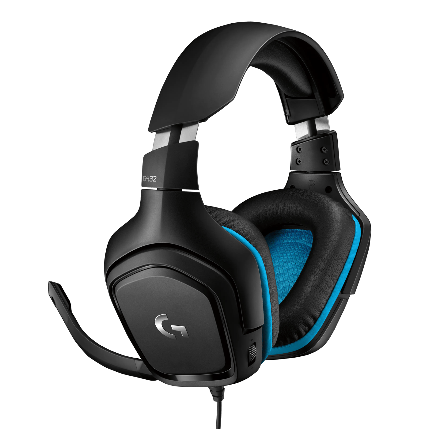 Logitech G 432 Gamingheadset med surroundljud