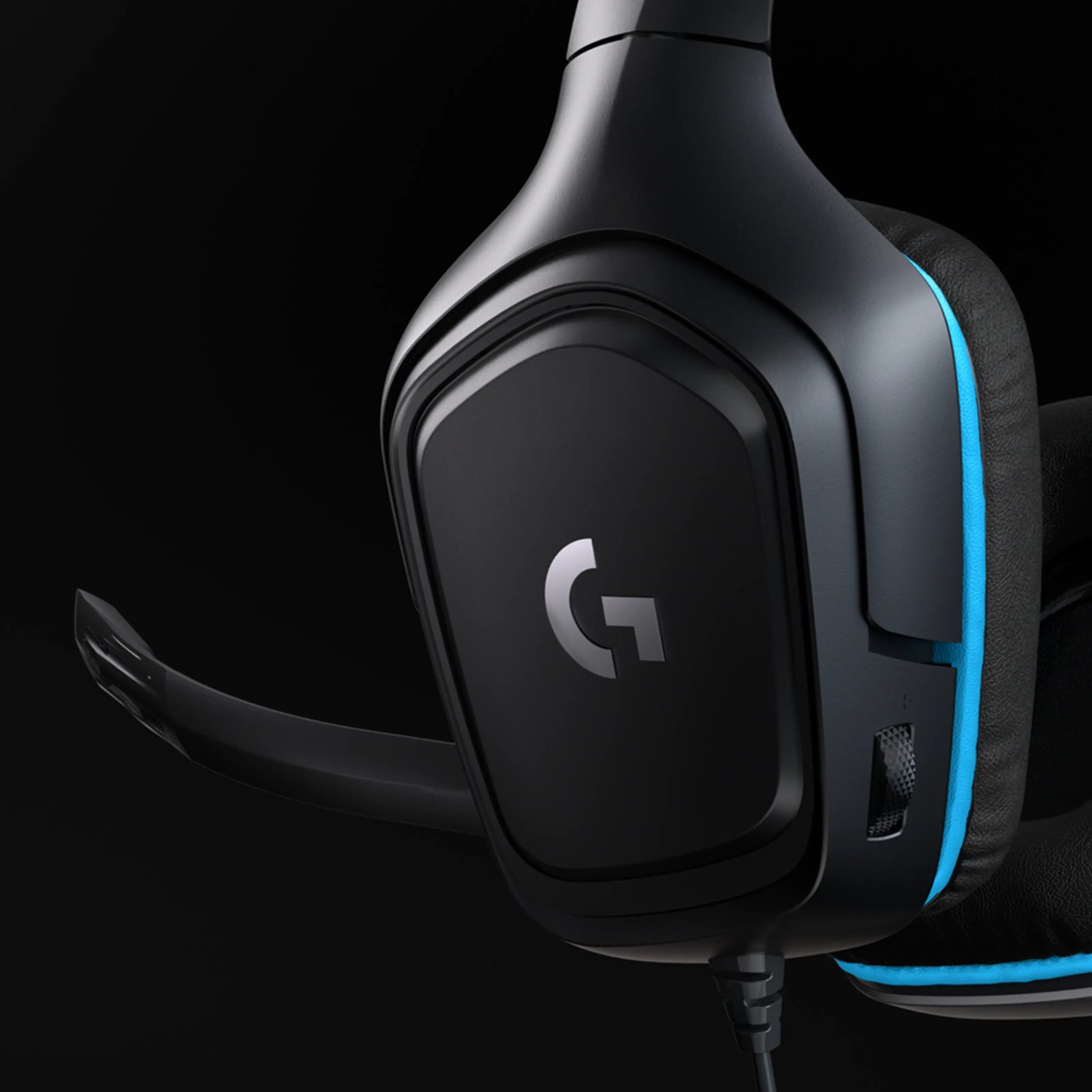 Logitech G 432 Gamingheadset med surroundljud
