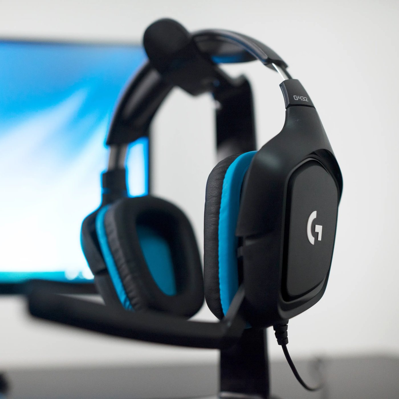 Logitech G 432 Gamingheadset med surroundljud