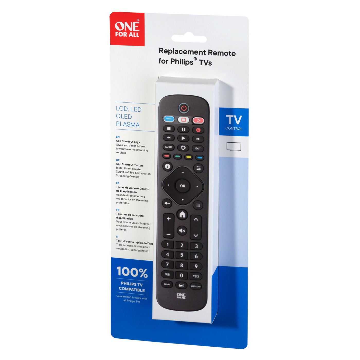 One For All Fjernkontroll for Philips-TV