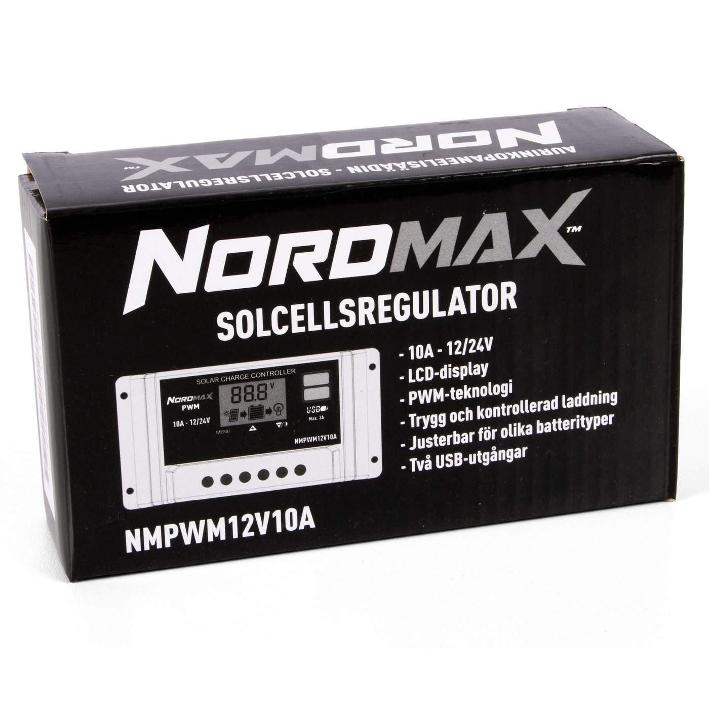 Solcelleregulator 10 A