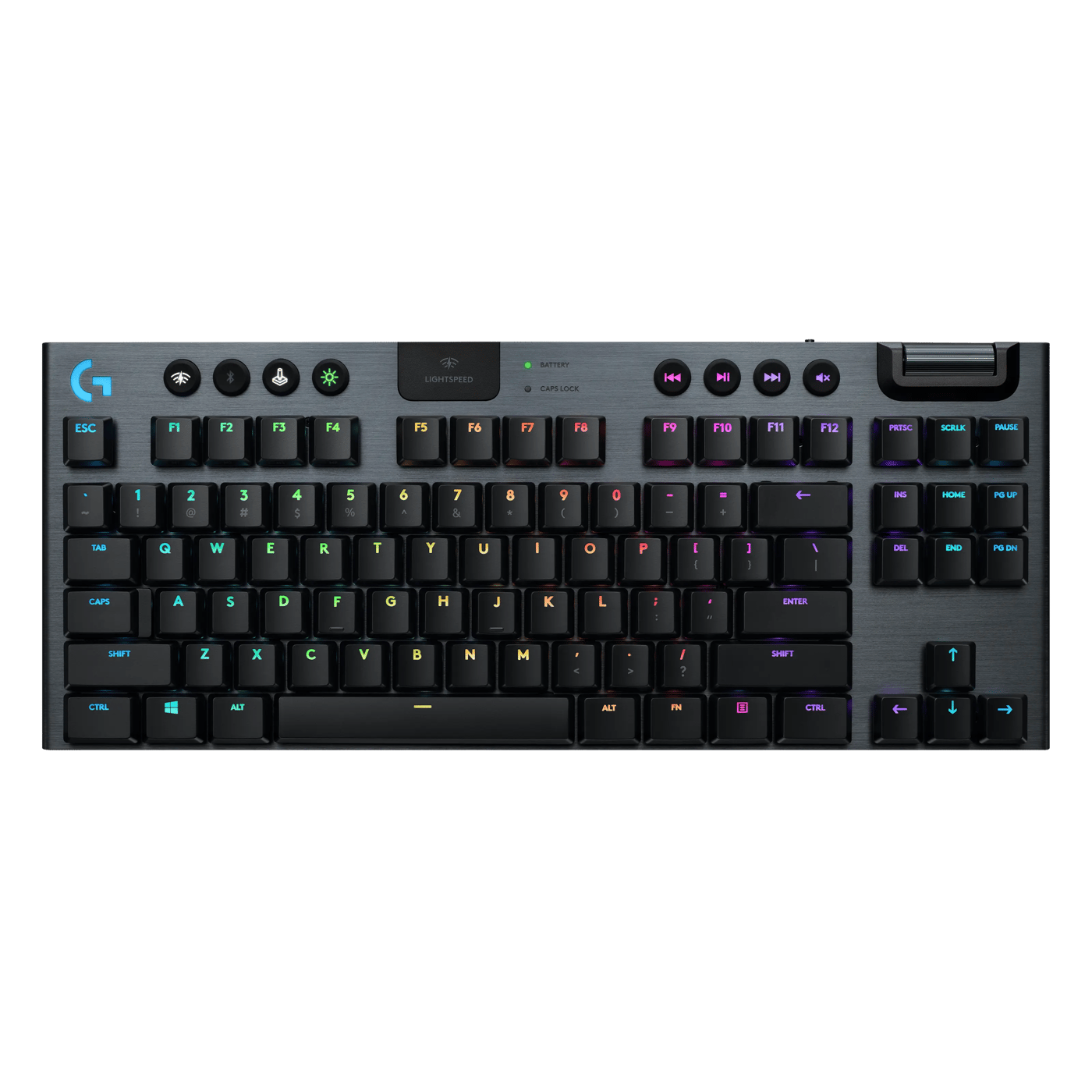 Logitech G 915 TKL Mekanisk tastatur GL Clicky Svart