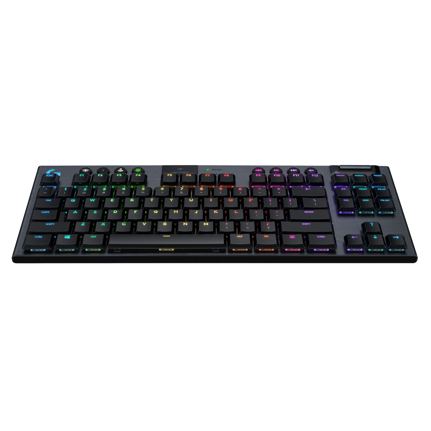 Logitech G 915 TKL Mekanisk tastatur GL Clicky Svart