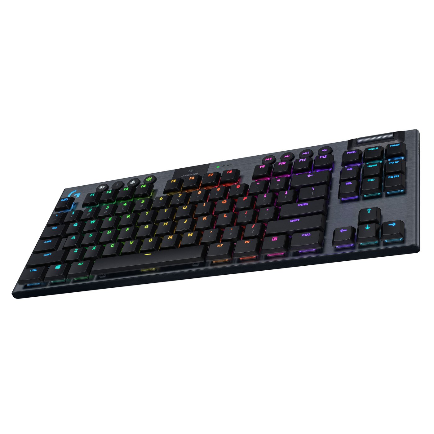 Logitech G 915 TKL Mekanisk tastatur GL Clicky Svart