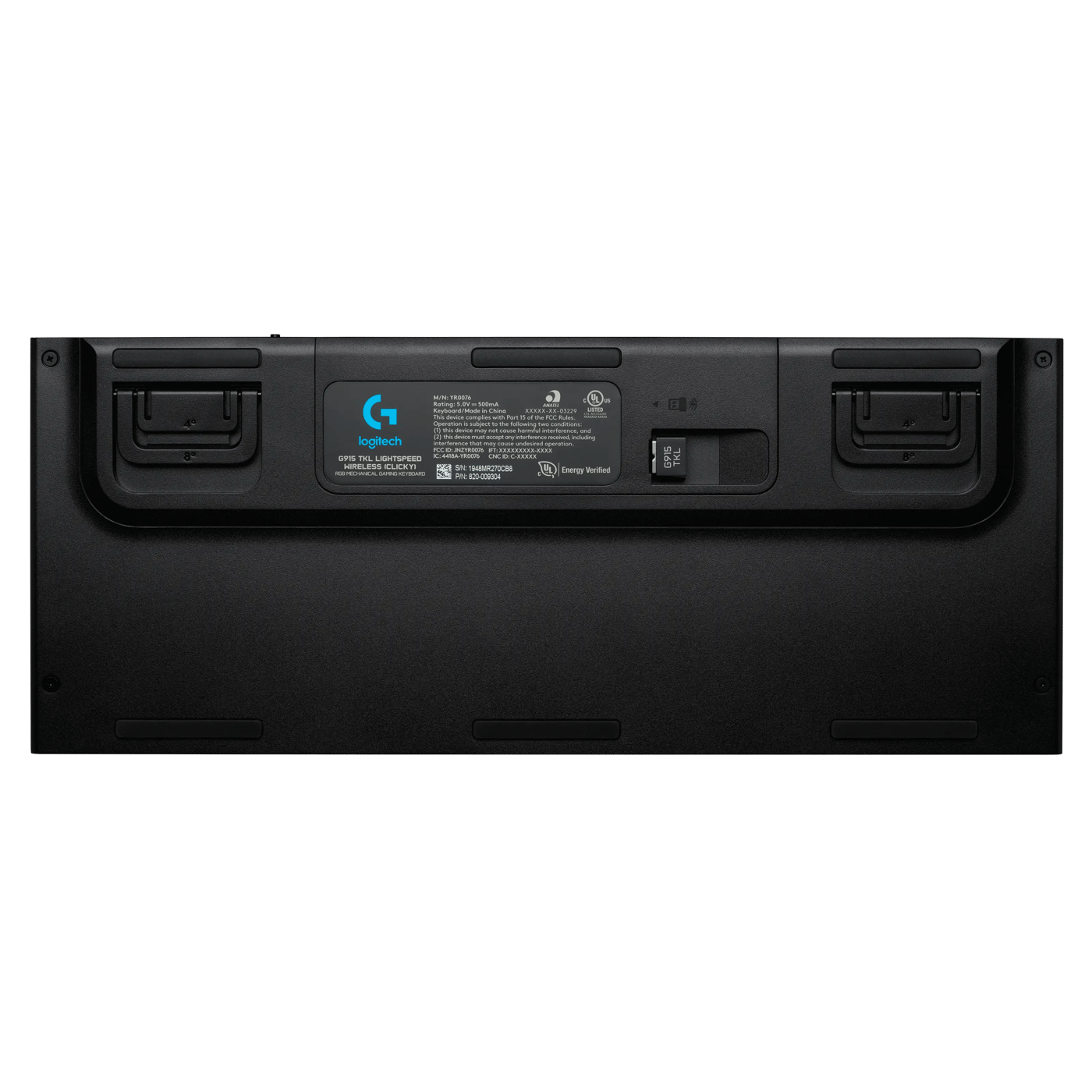Logitech G 915 TKL Mekaniskt tangentbord GL Clicky Svart