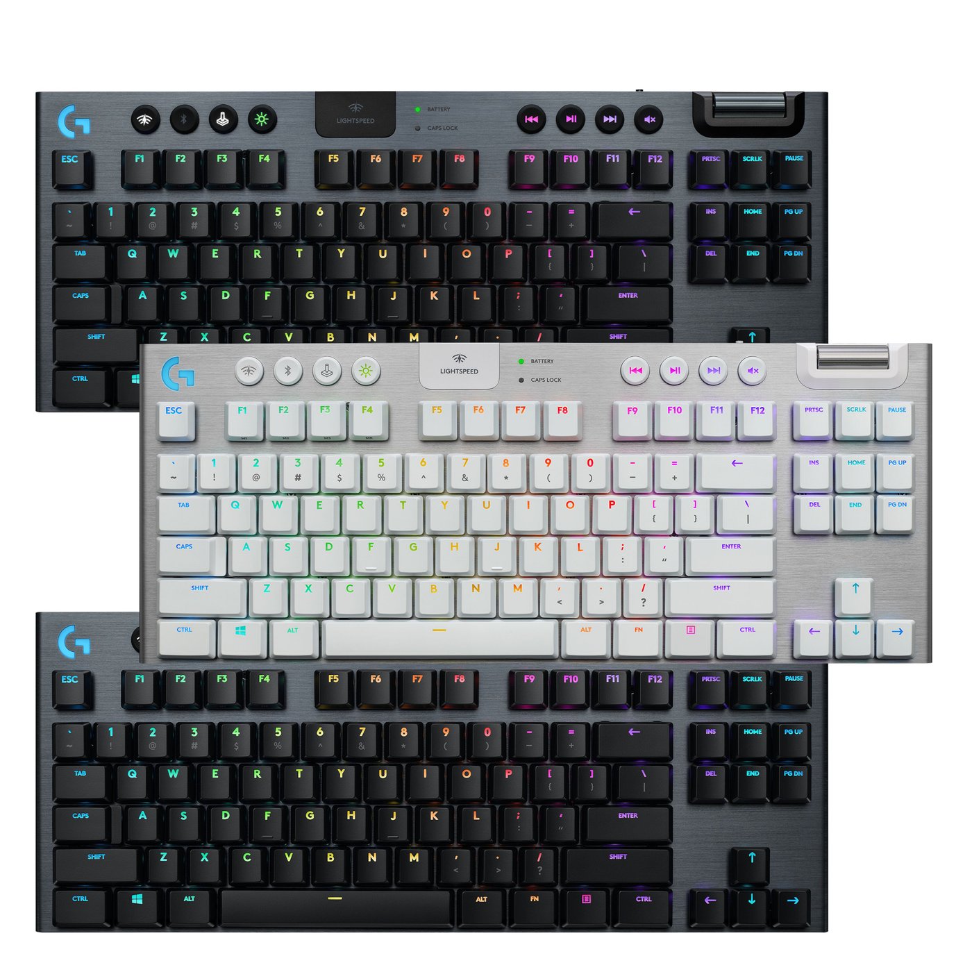 Logitech G 915 TKL Mekanisk tastatur GL Tactile Vit