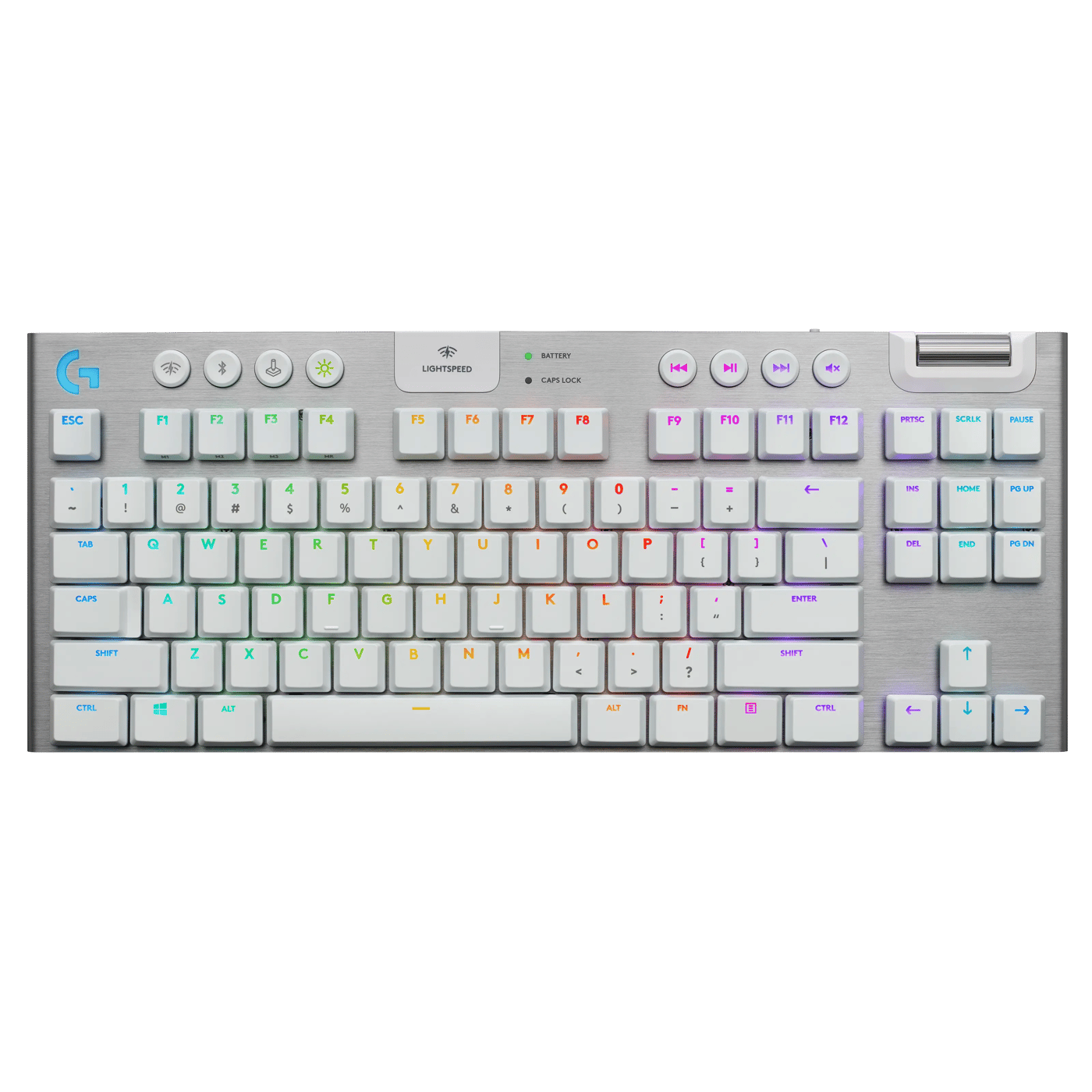Logitech G 915 TKL Mekanisk tastatur GL Tactile Vit