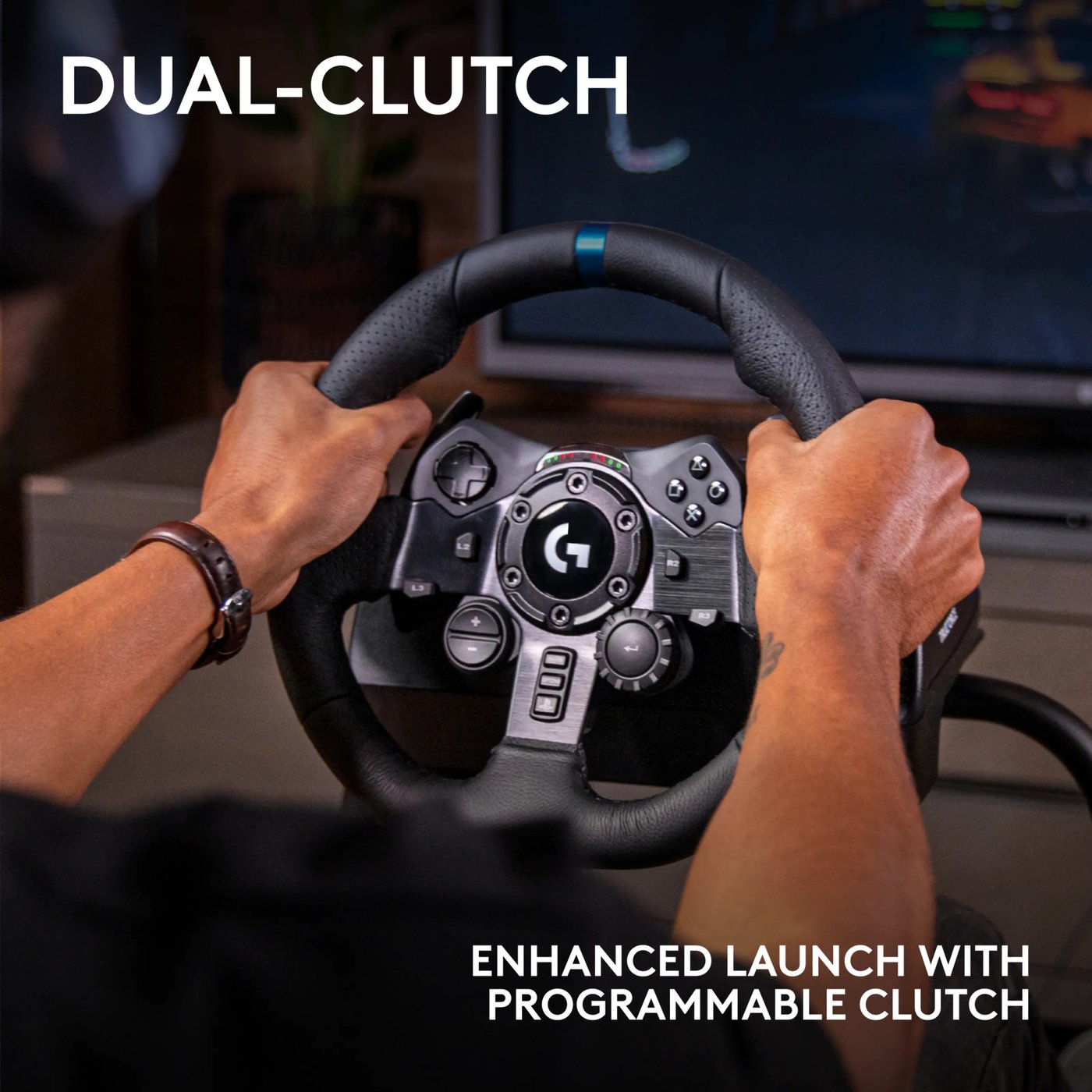 Logitech G 923 Driving Force Ratt for Playstation og PC