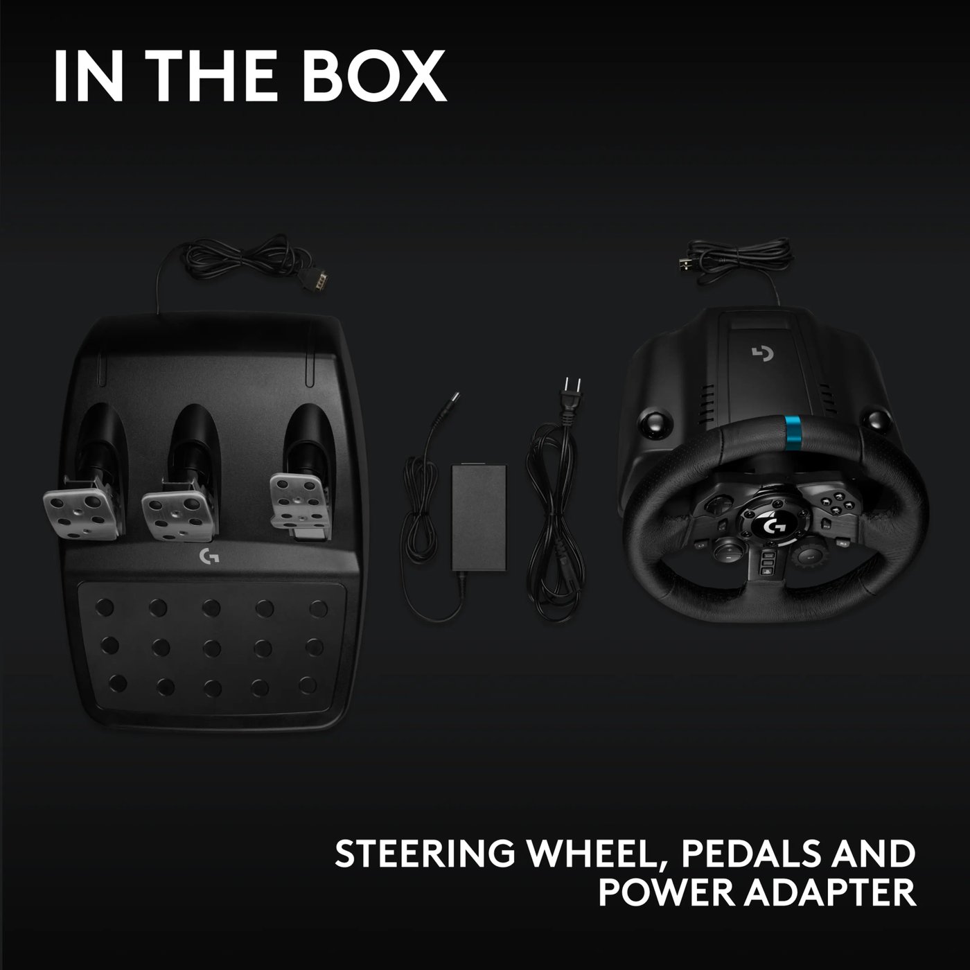 Logitech G 923 Driving Force Ratt for Playstation og PC