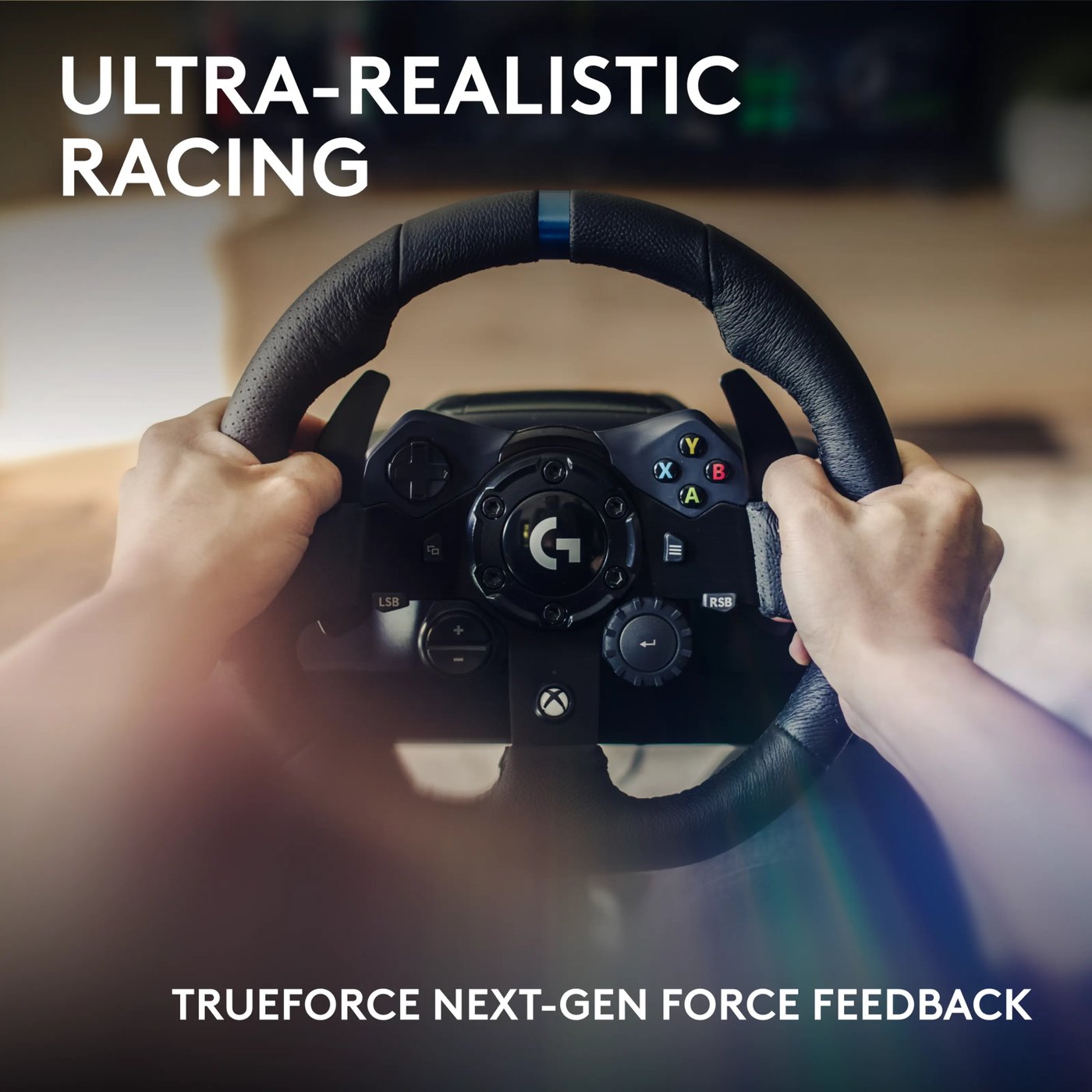 Logitech G 923 Driving Force Ratt til Xbox og PC
