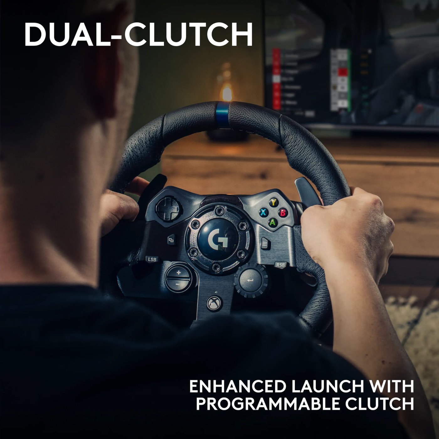 Logitech G 923 Driving Force Ratt til Xbox og PC