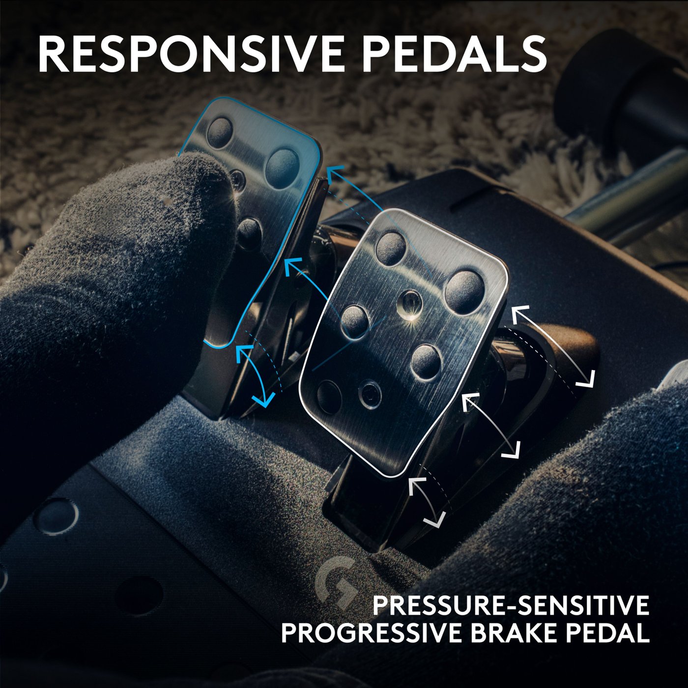 Logitech G 923 Driving Force Ratt till Xbox och PC