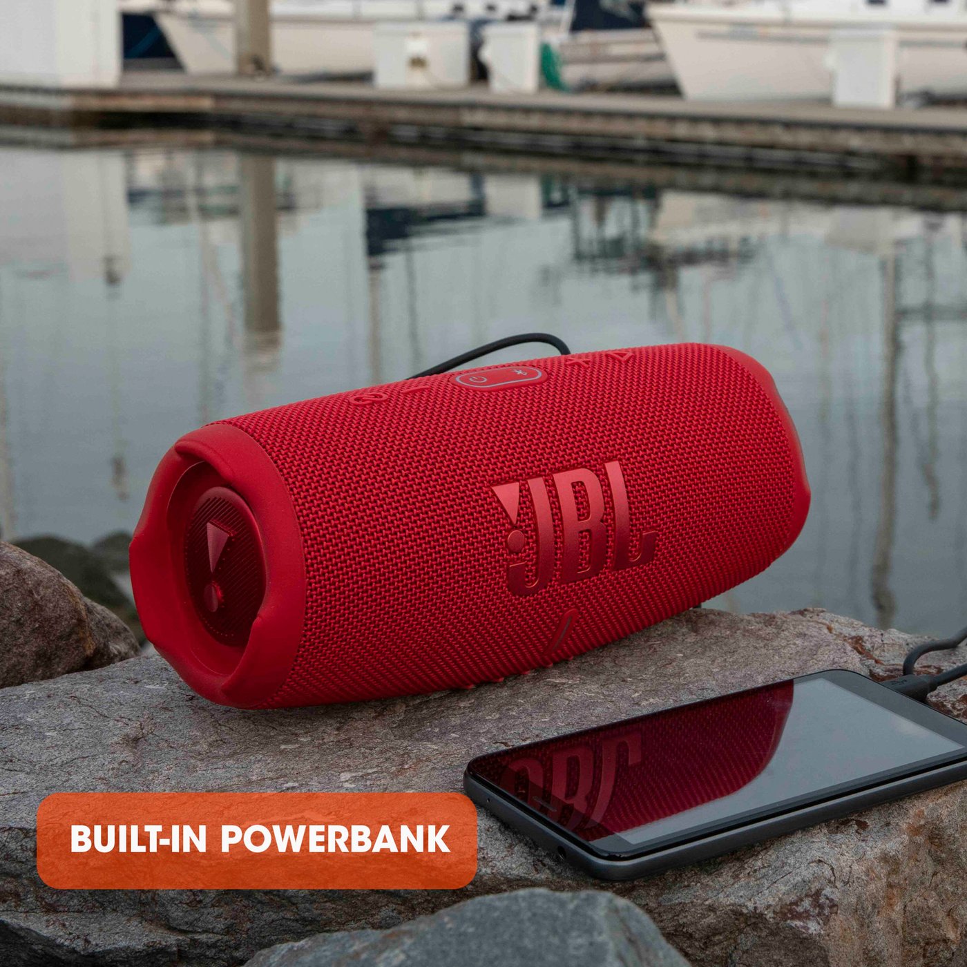 JBL Charge 5 Portabel høyttaler Svart
