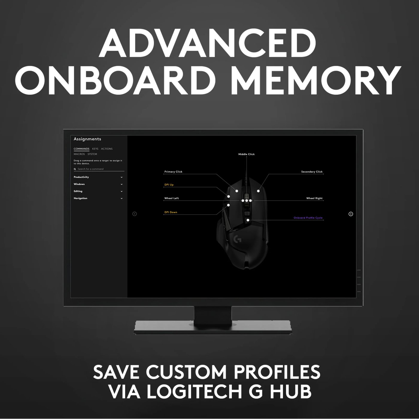 Logitech G 502 Hero Profesjonell gamingmus