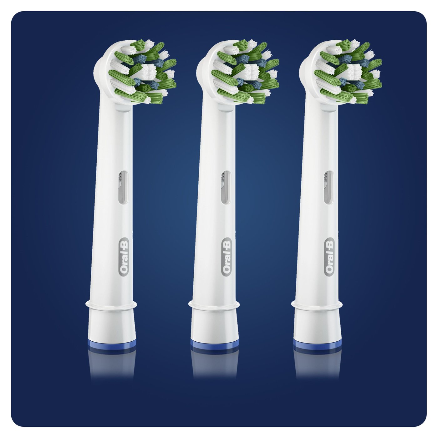 Oral-B CrossAction Tannbørstehode 3-pk.