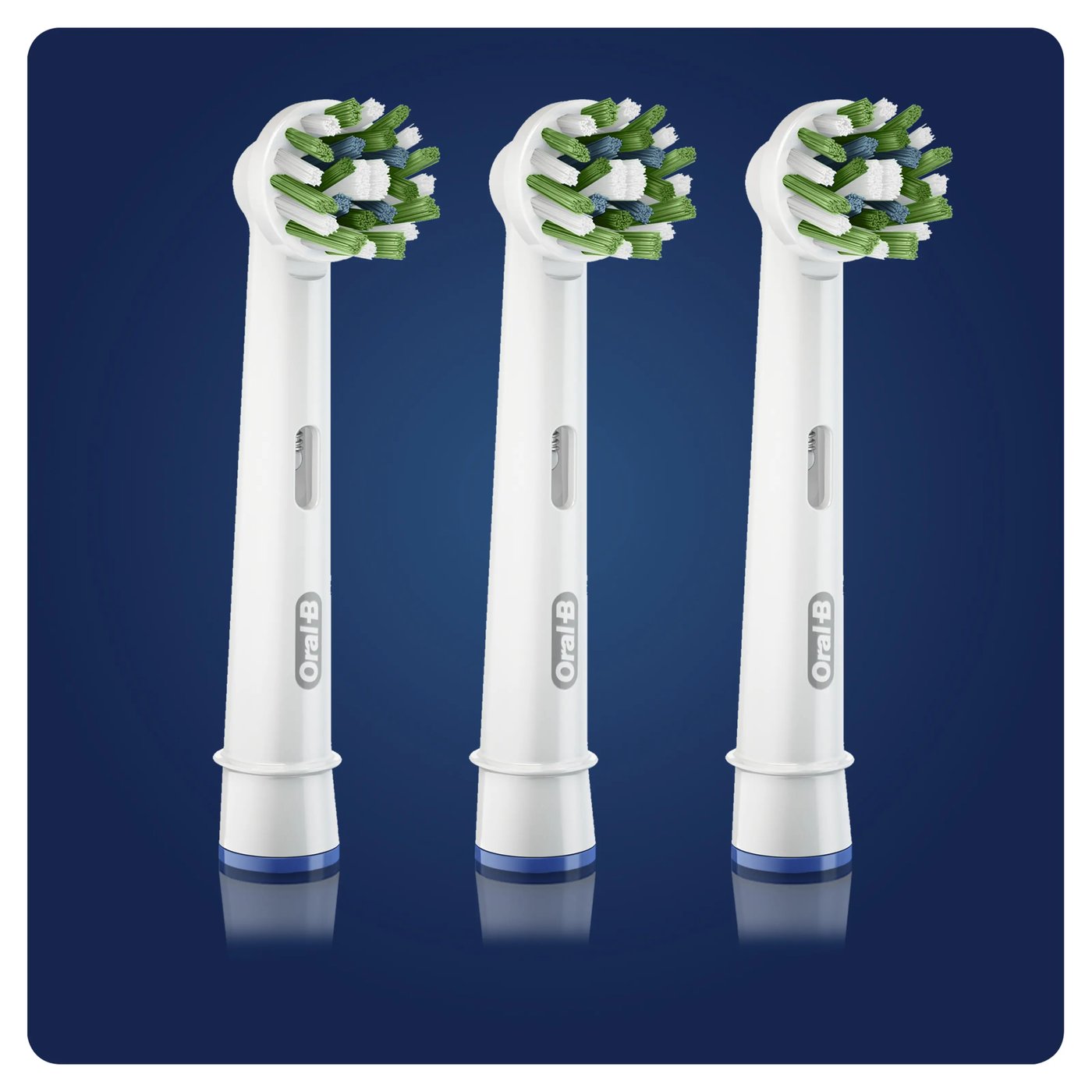 Oral-B Crossaction Tandborsthuvud 3-pack
