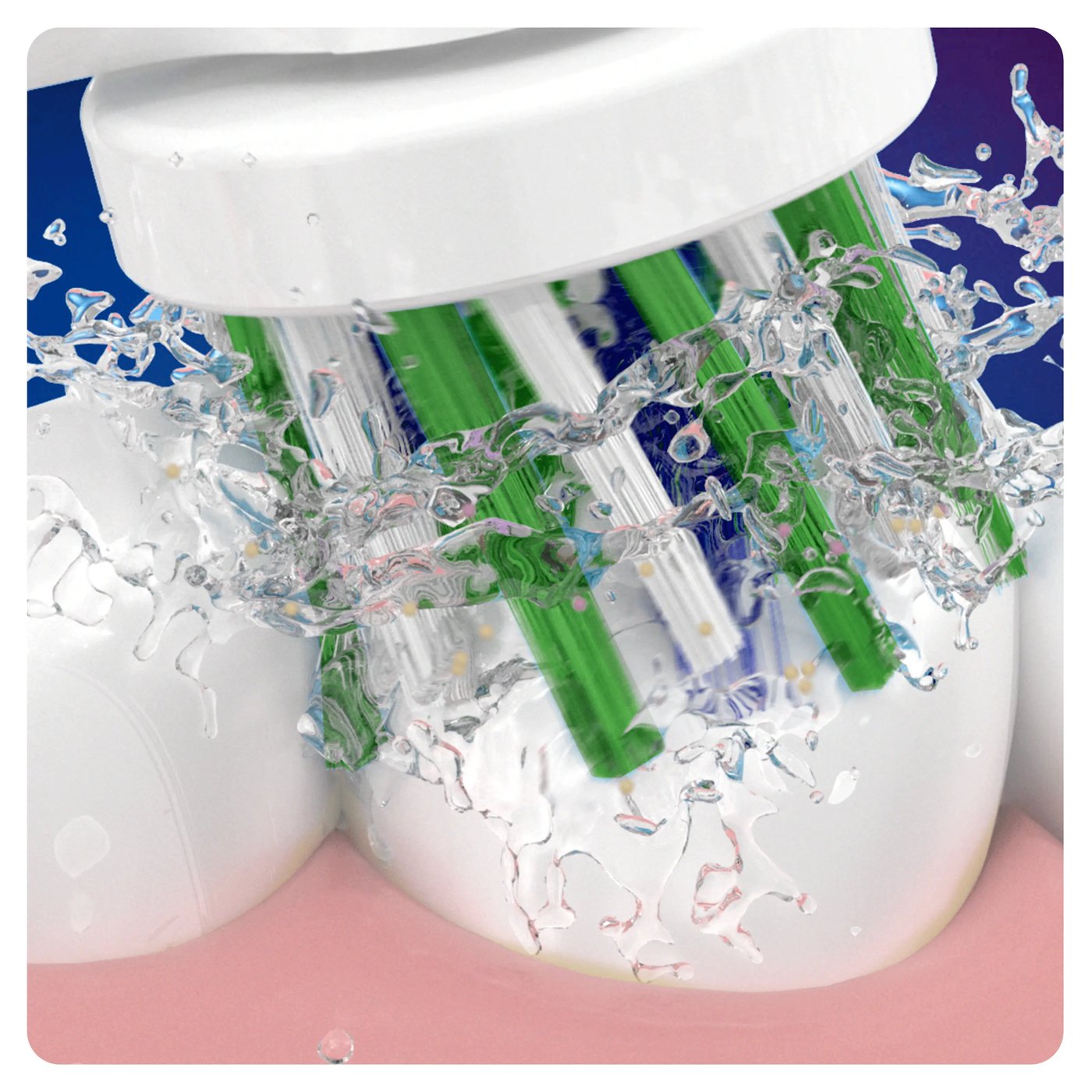 Oral-B Crossaction Tandborsthuvud 3-pack