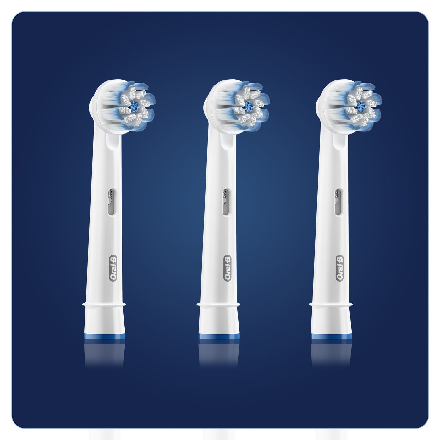 Oral-B Sensitive Clean & Care Tannbørstehode 3-pk.