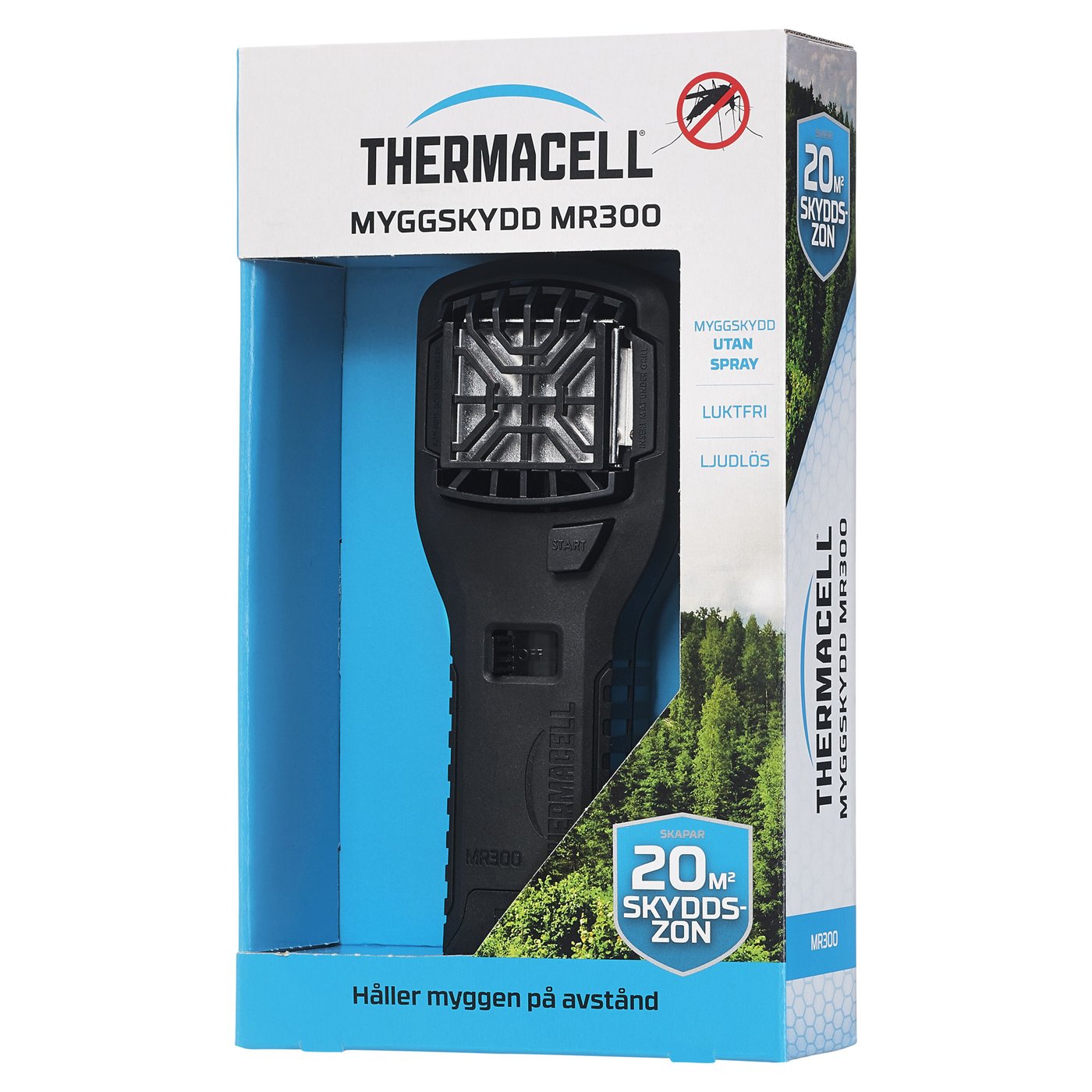 Thermacell MR300 Portabelt myggskydd Svart
