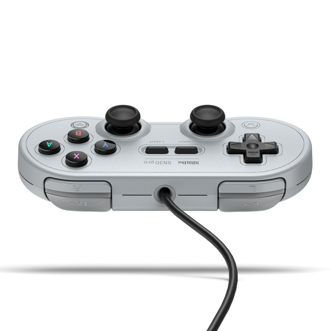 8Bitdo SN30 Pro Håndkontroller med USB-tilkobling Grå