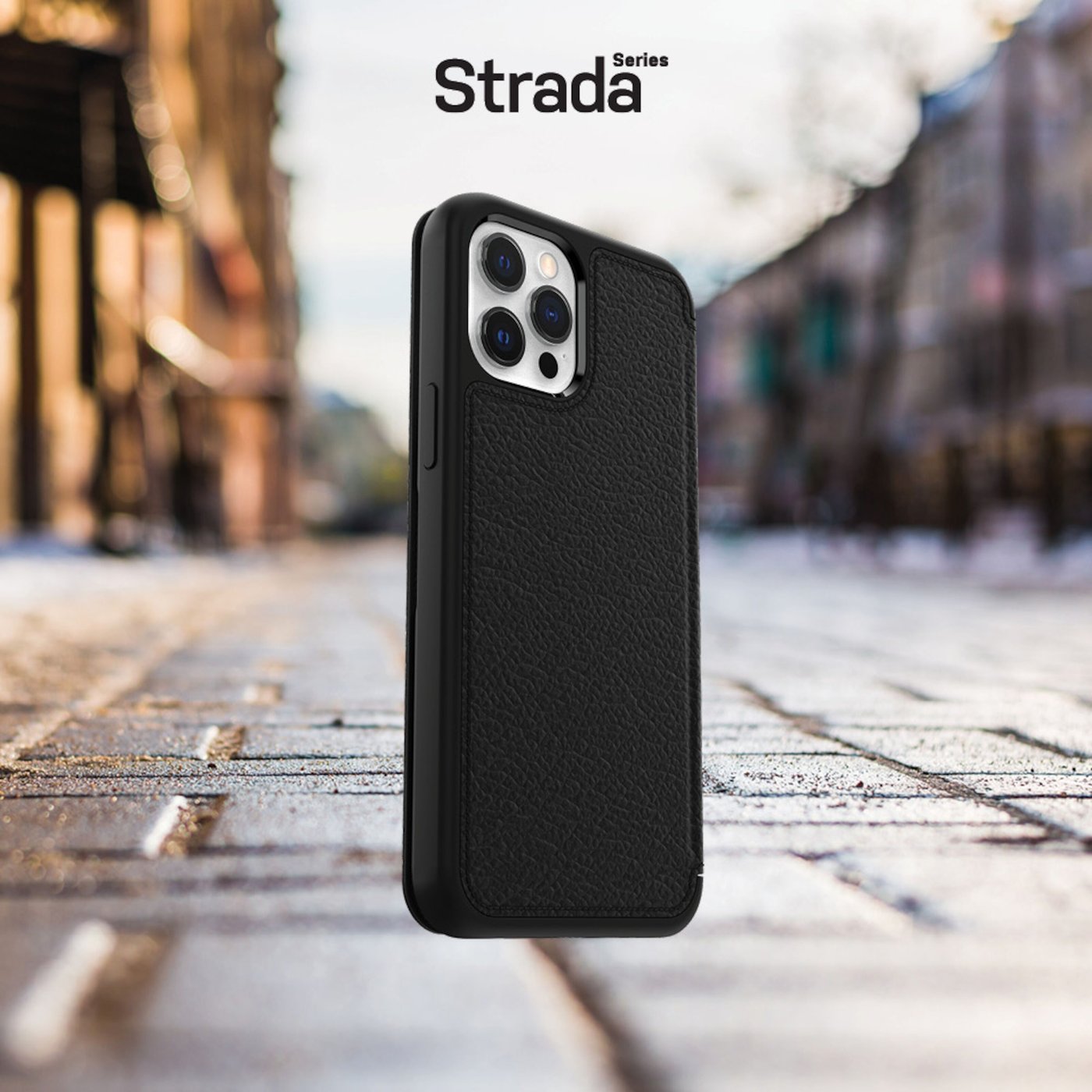 Otterbox Strada Robust lommebokdeksel for iPhone 12 og 12 Pro