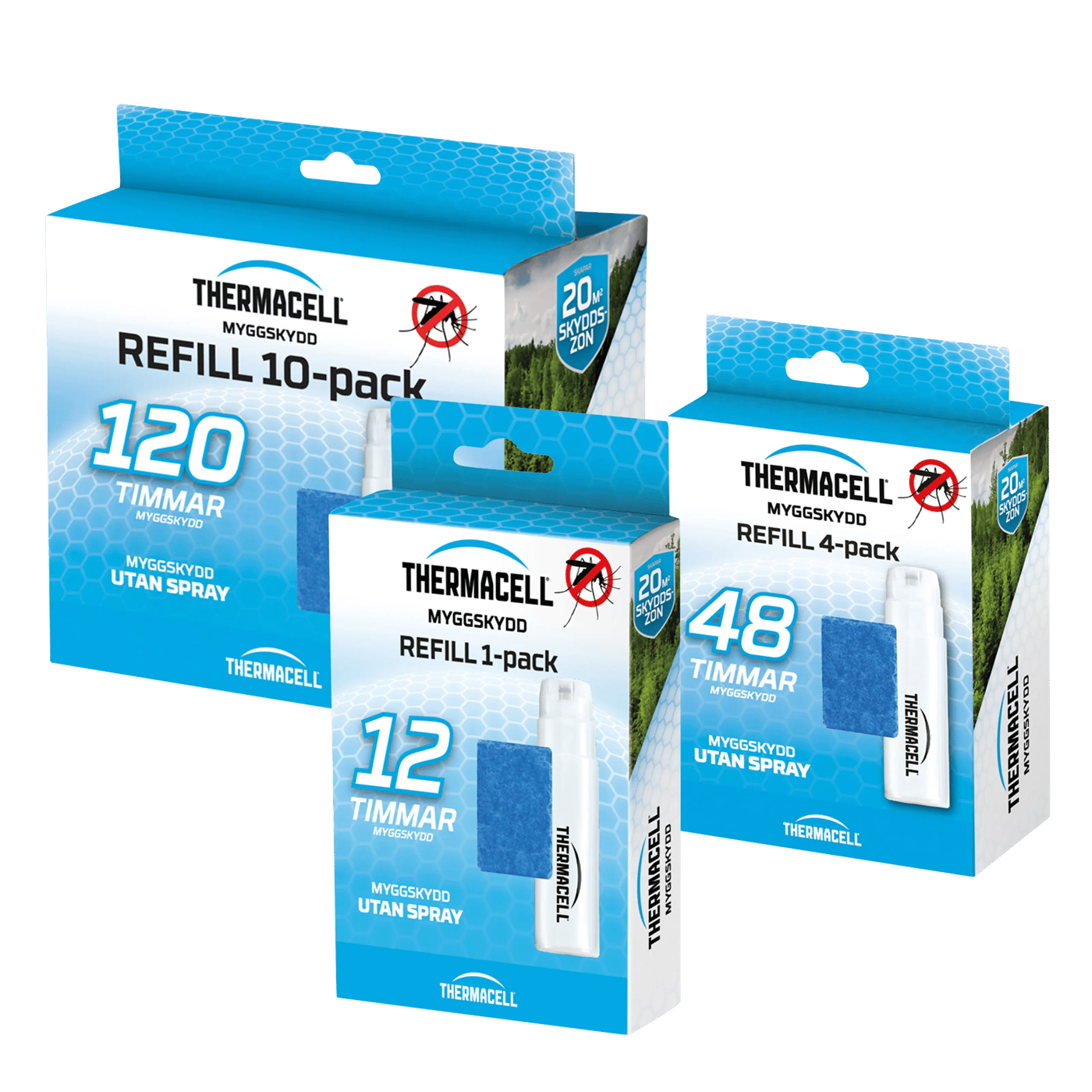 Thermacell Refill till myggskydd 120 h skydd