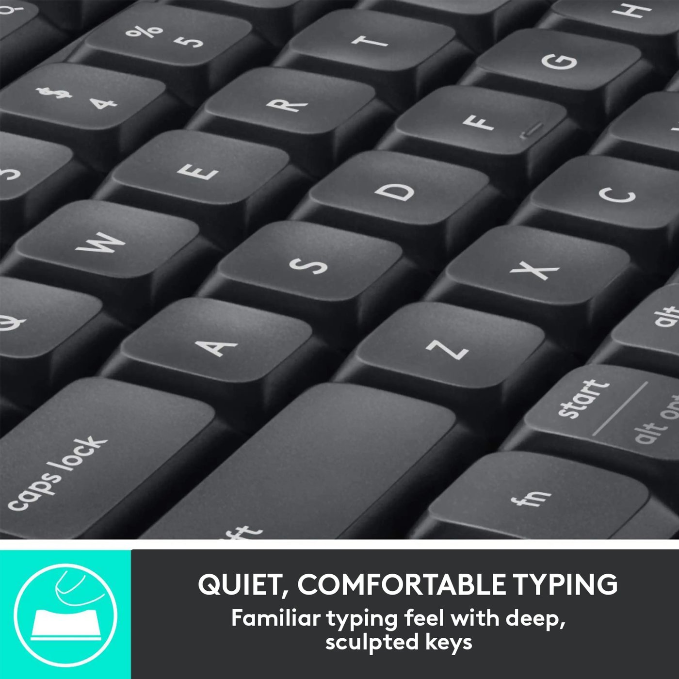 Logitech MK850 Trådløst tastatur og mus